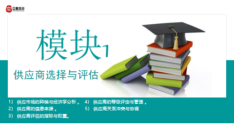 CPPM注册认证项目培训课程图解-CPPM课程模块1：供应商选择与评估1